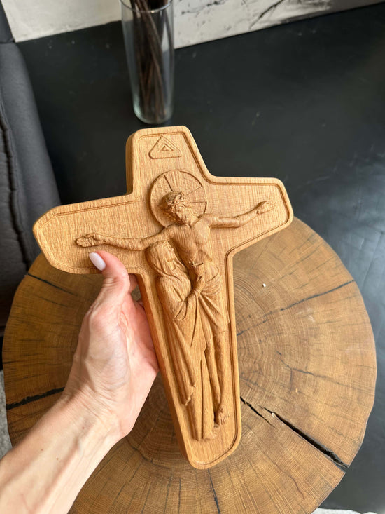 Unity cross of Schoenstatt Movement Crucifix - Kozak Work Shop