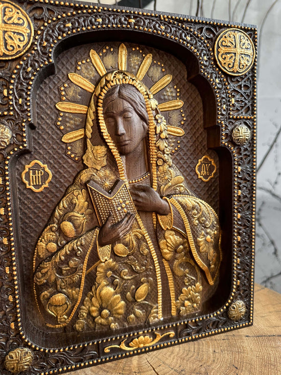 Our Lady  Orthodox Icon - Kozak Work Shop