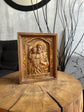 Saint Joseph  Wood Carved Religious Personalised icon Wall Hanging Art Work A Christmas  gift idea - Kozak Work Shop