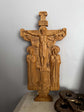 Hand-Painted Christian Wall Art Golgotha icon