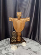 Jesus Rex  Wooden Wall art plaque - Kozak Work Shop