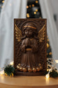 Angel Wooden Carving