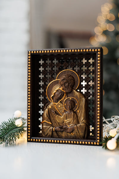 Holy Family   6x7 inches - Kozak Work Shop