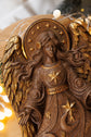Christmas Angel Wooden Carving