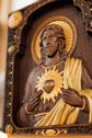 Sacred Heart of Jesus Wooden icon
