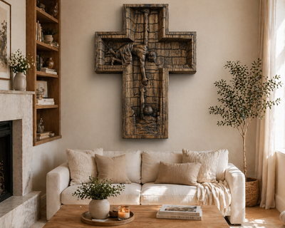 Savior Jesus Wooden Wall Cross