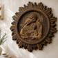 Holy Family with rays