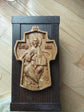 Pectoral Wooden Cross for bishop 4 inches