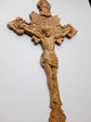 Wall Wooden Carved Jesus Crucifix