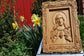 Sacred Heart of Jesus Wooden Image Floral Design