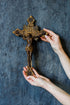 Wall Wooden Carved Jesus Crucifix