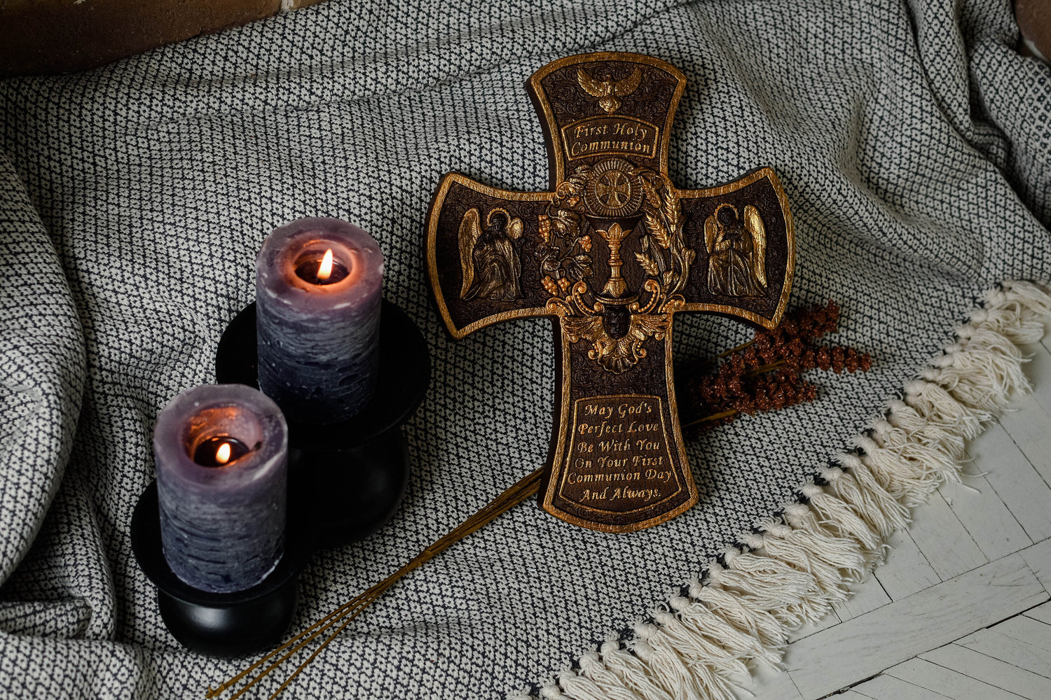 First Communion Wooden Wall Decor