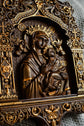 Our Lady of Perpetual Help Wooden Icon Baroque