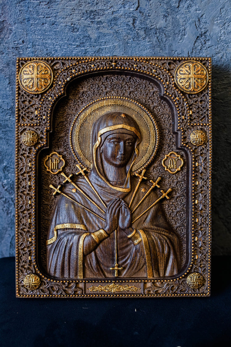 Virgin Mary of Seven Sorrows artwork