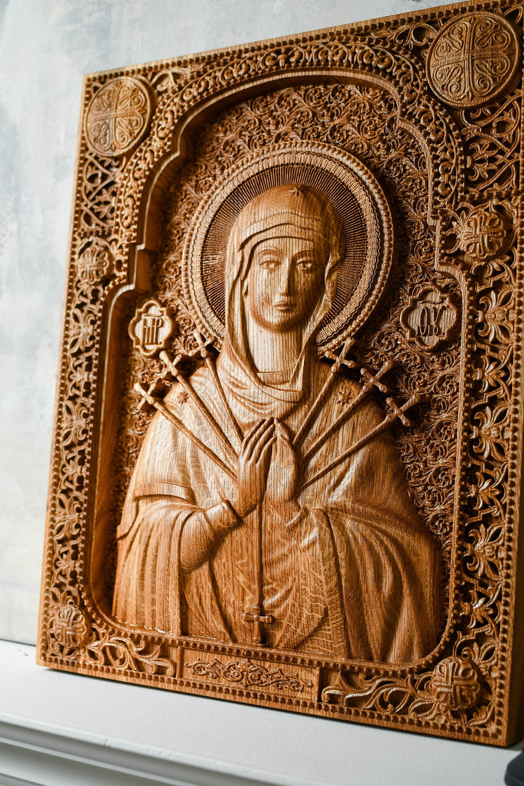 Virgin Mary of Seven Sorrows artwork