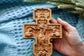 Wall Wooden Carved Catholic Crucifix