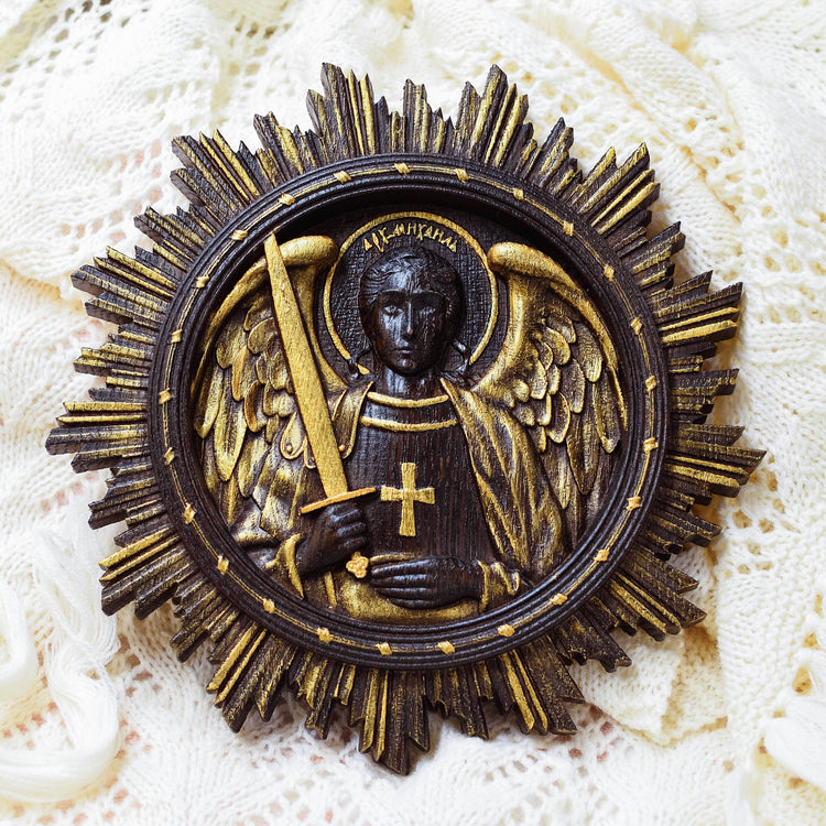 Handmade Archangel Michael Art