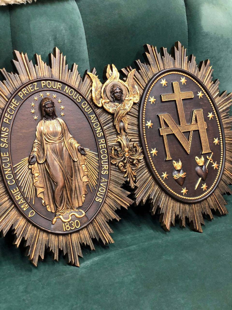 Medalla Milagrosa Wooden Image