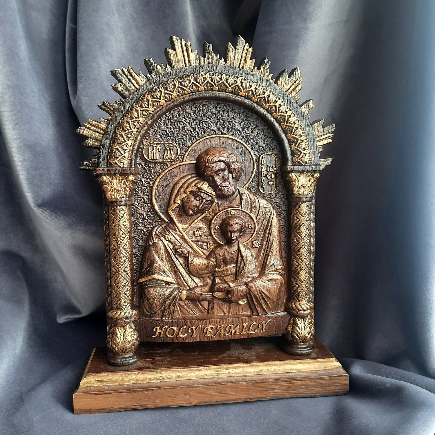 Holy Family on the stand