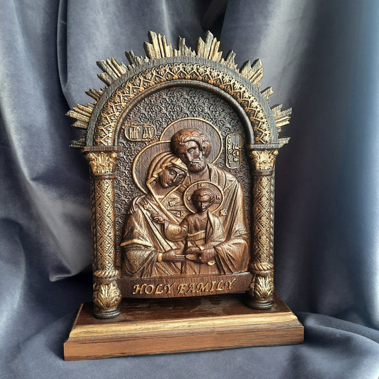 Holy Family on the stand