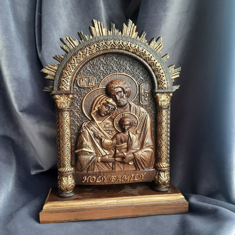 Holy Family on the stand