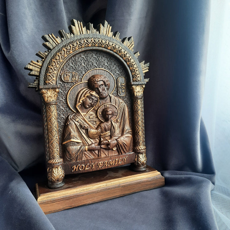 Holy Family on the stand