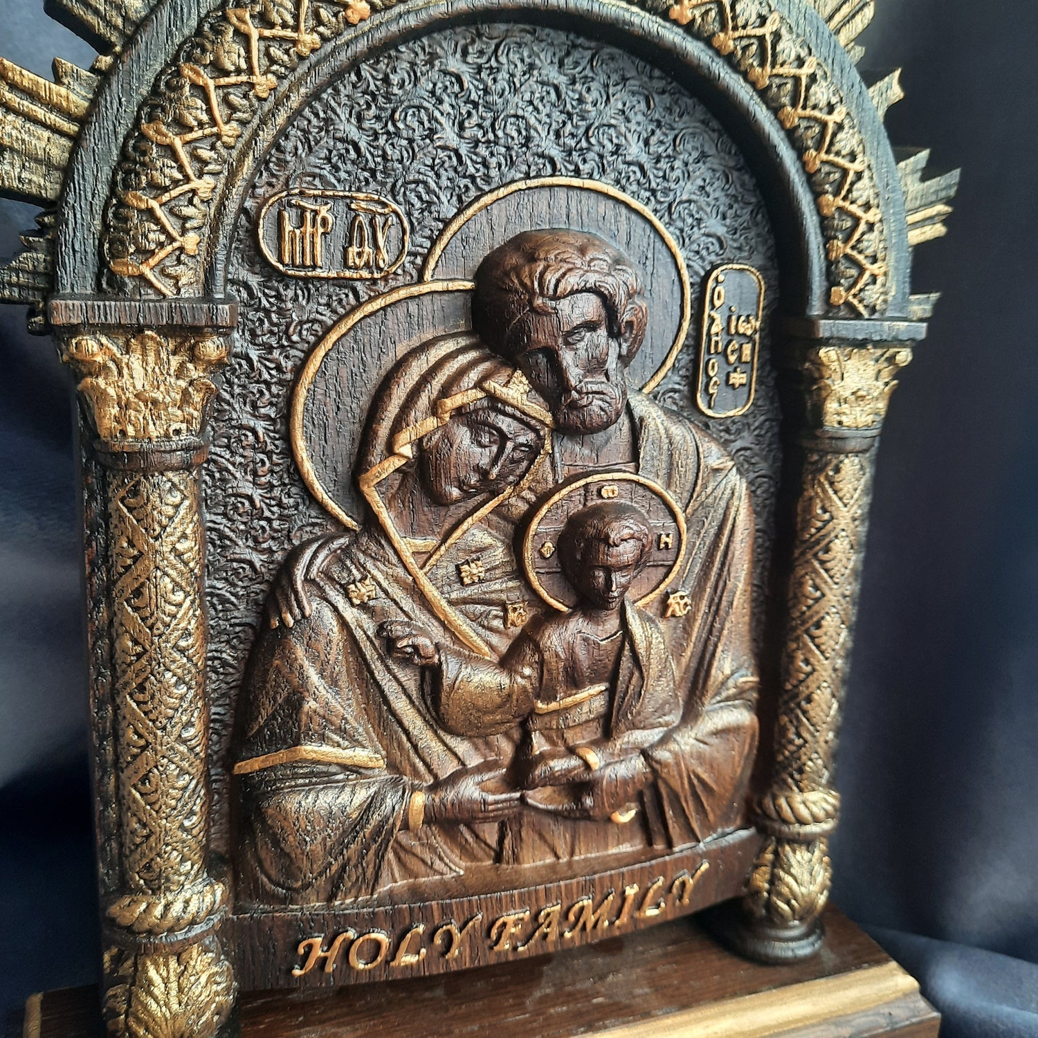 Holy Family on the stand