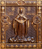 Catholic art Virgin Mary of Pokrov