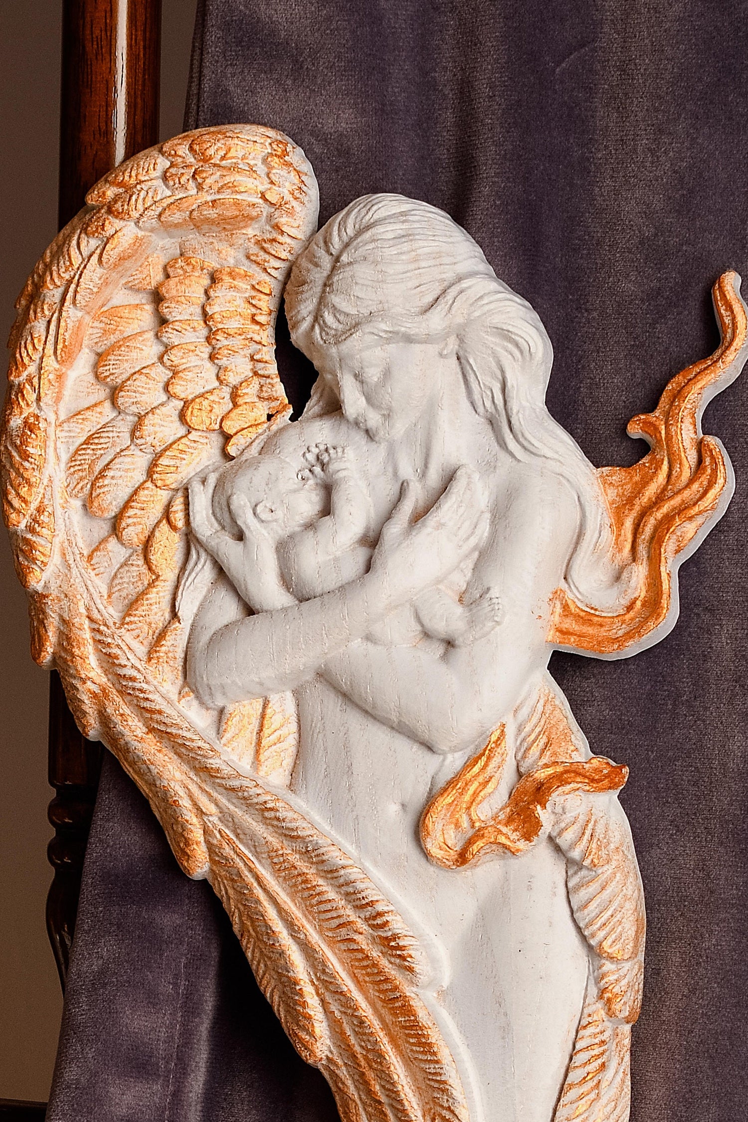 Angel with Baby Ornament