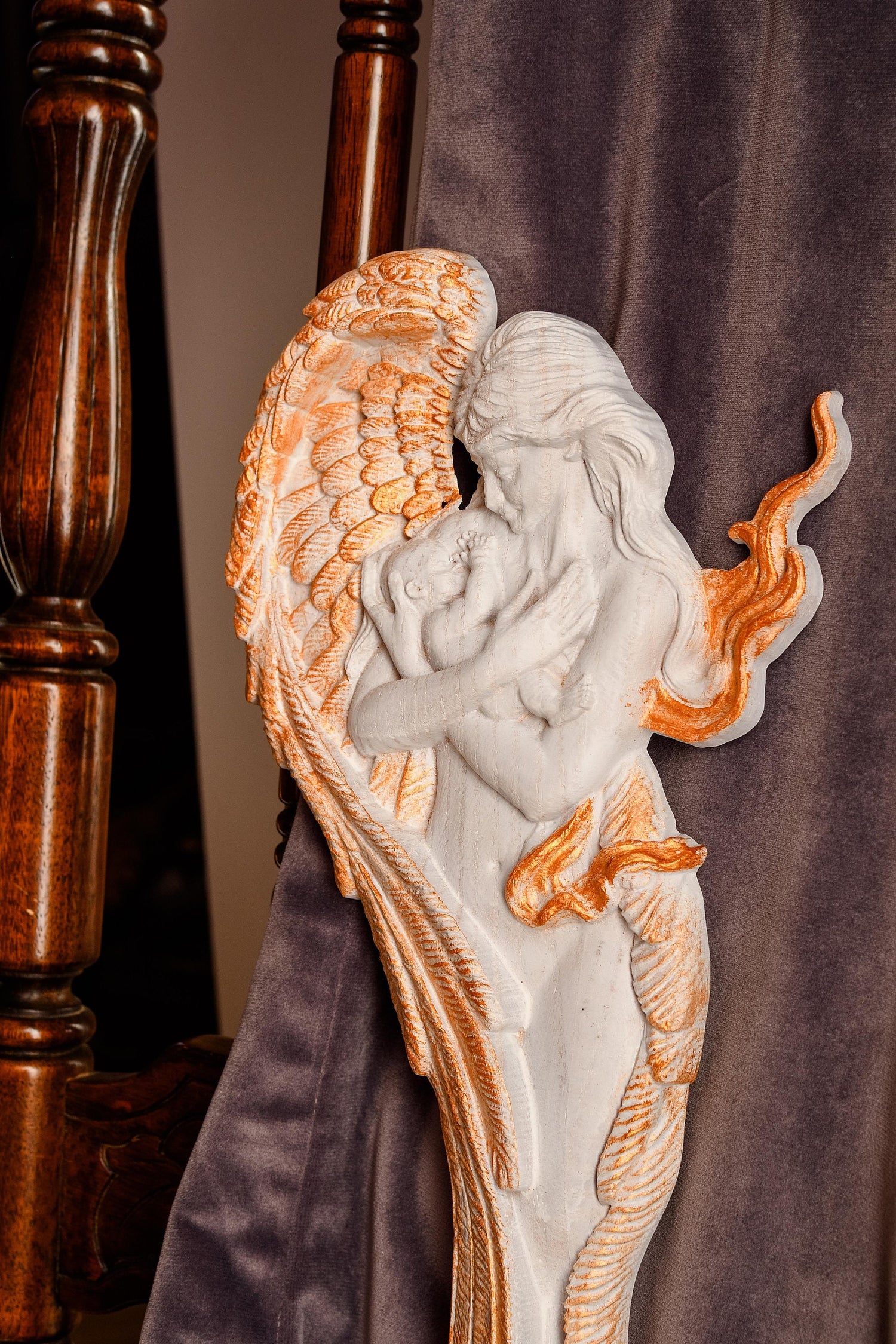 Angel with Baby Ornament