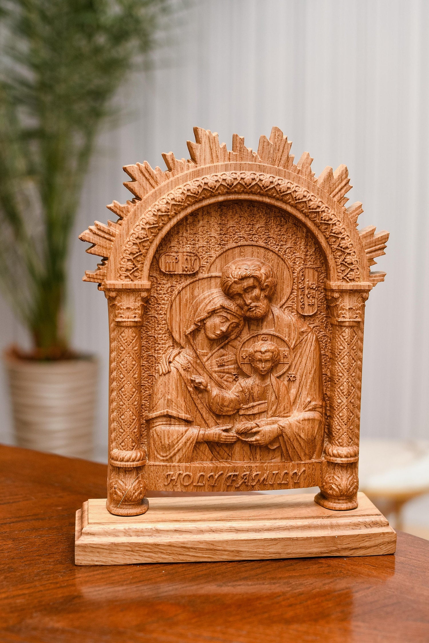 Holy Family on the stand