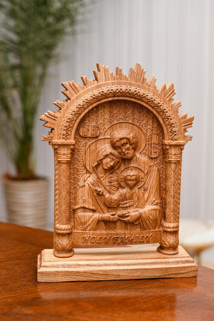 Holy Family on the stand