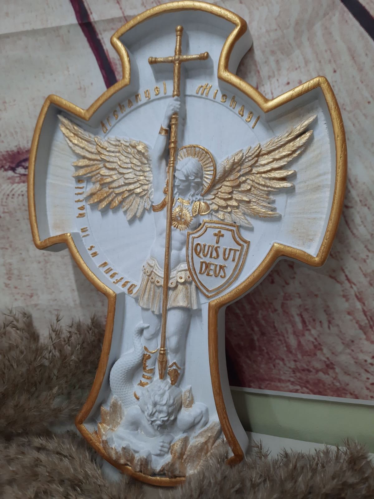 St Michael Cross White