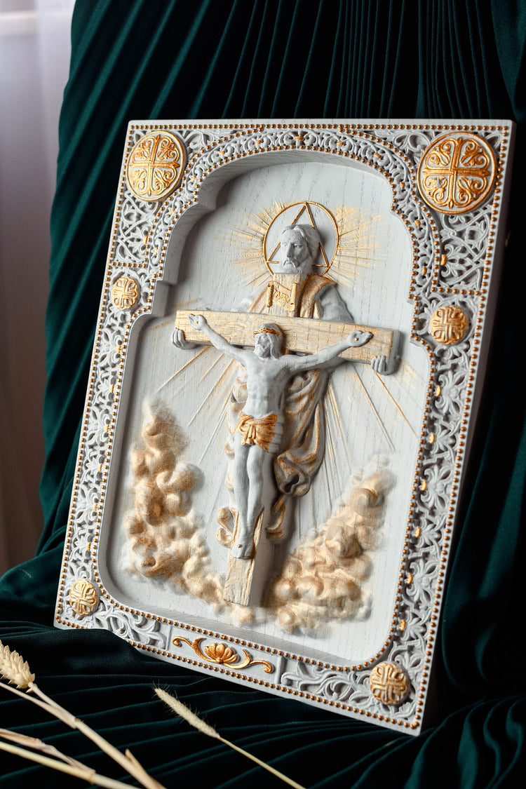 Our Lord Jesus on the cross Easter wall plaque