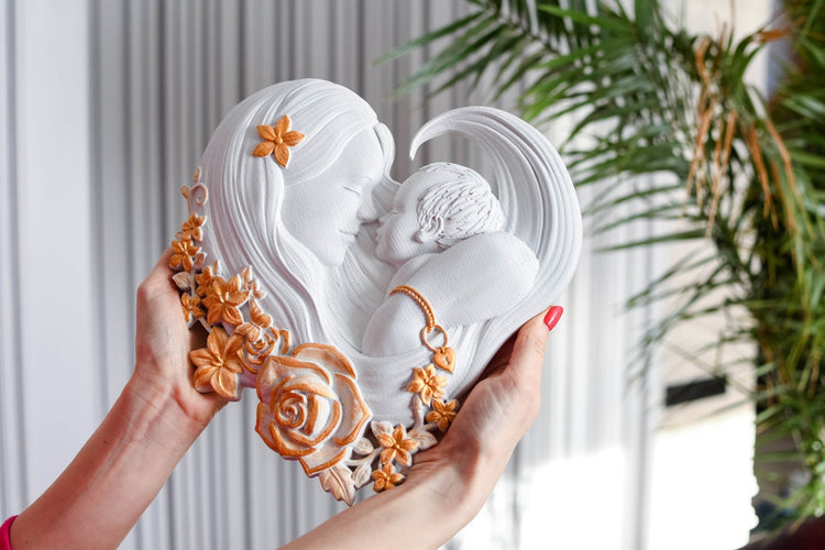 Mother with her child