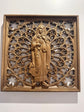 Immaculate Heart of Mary Wooden Statue