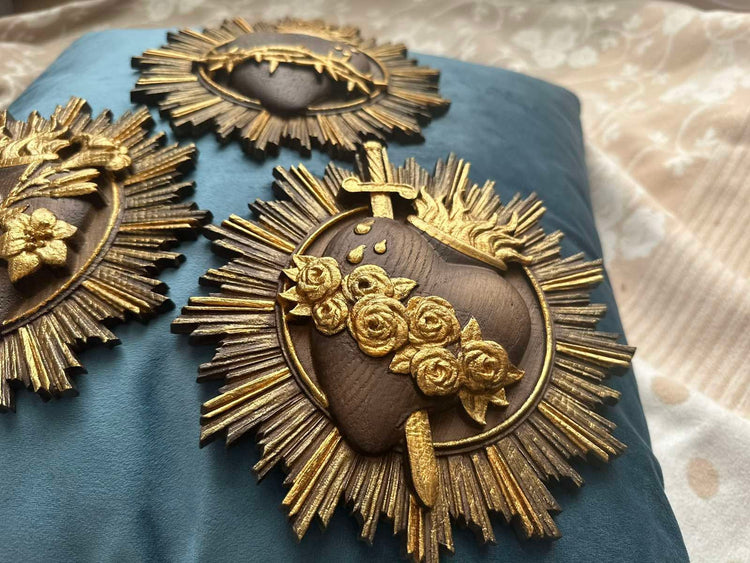 Three Sacred Hearts of the Holy Family
