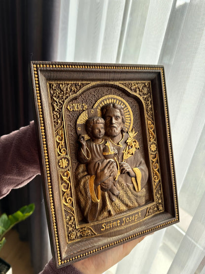 Saint Joseph with Baby Jesus