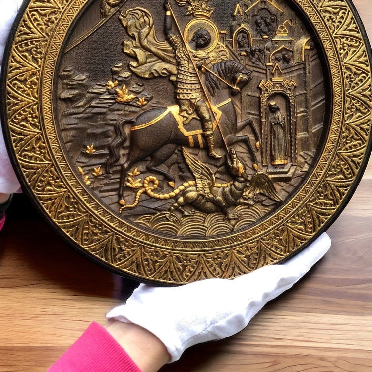 Saint George and the Dragon Round