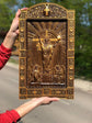 Religious Wooden icon Resurrection of Christ