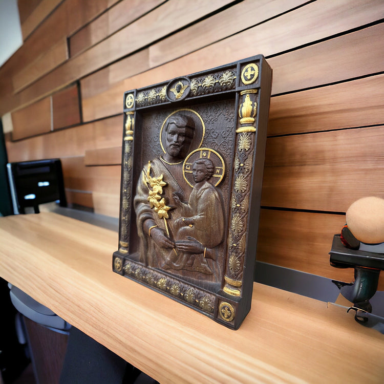 Saint Joseph Wood carving