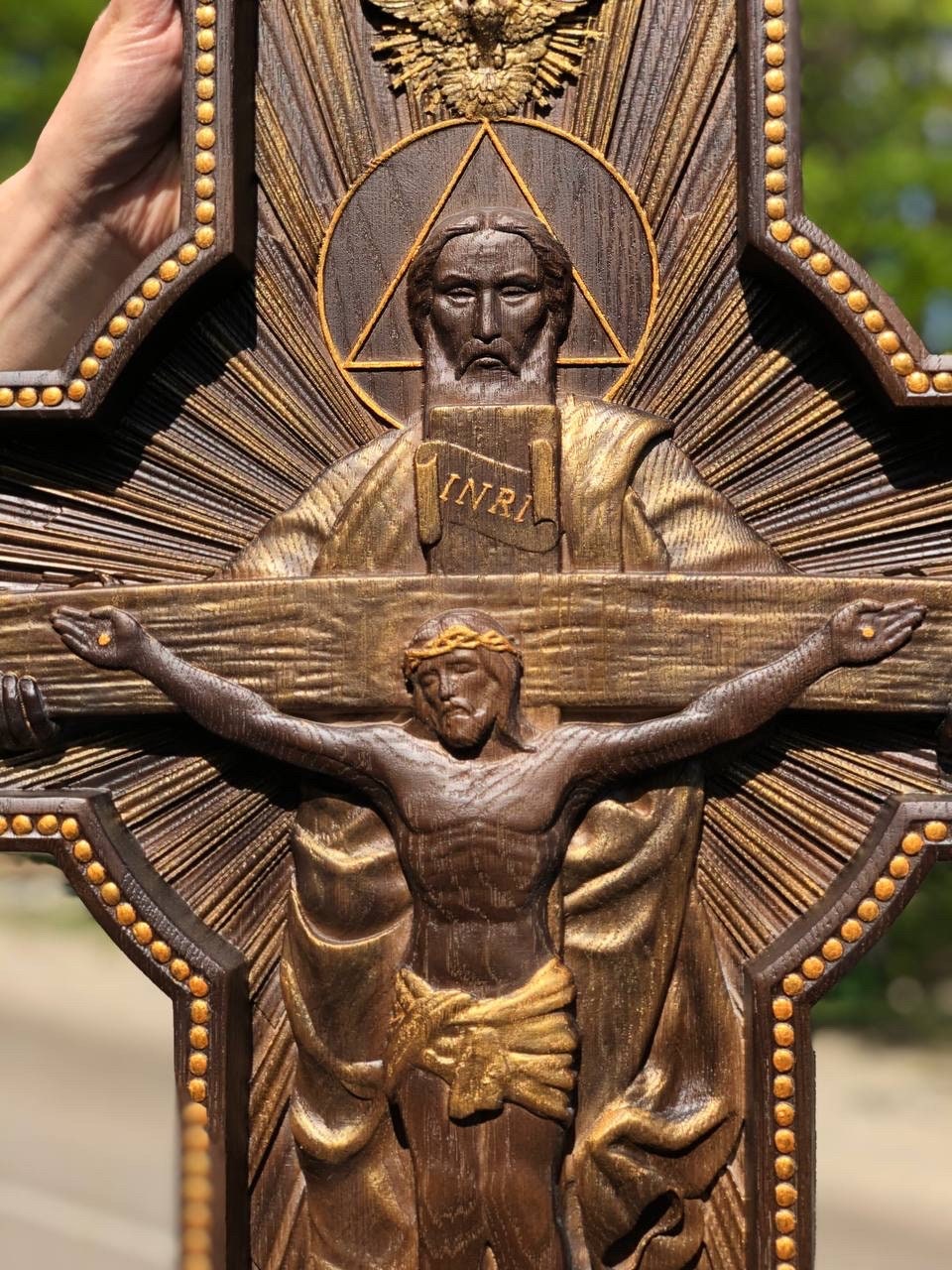 The Holy Trinity in the Cross