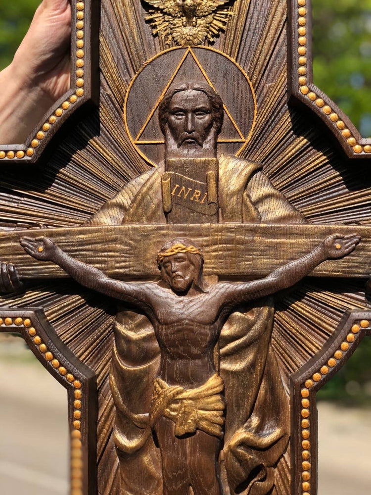 The Holy Trinity in the Cross