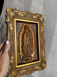 Our Lady of Guadalupe Statue Wooden carved wall art - Virgin Mary de Guadalupe religious home decor - Chrostmas gift for mom