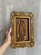 Our Lady of Guadalupe Statue Wooden carved wall art - Virgin Mary de Guadalupe religious home decor - Chrostmas gift for mom