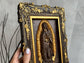 Our Lady of Guadalupe Statue Wooden carved wall art - Virgin Mary de Guadalupe religious home decor - Chrostmas gift for mom