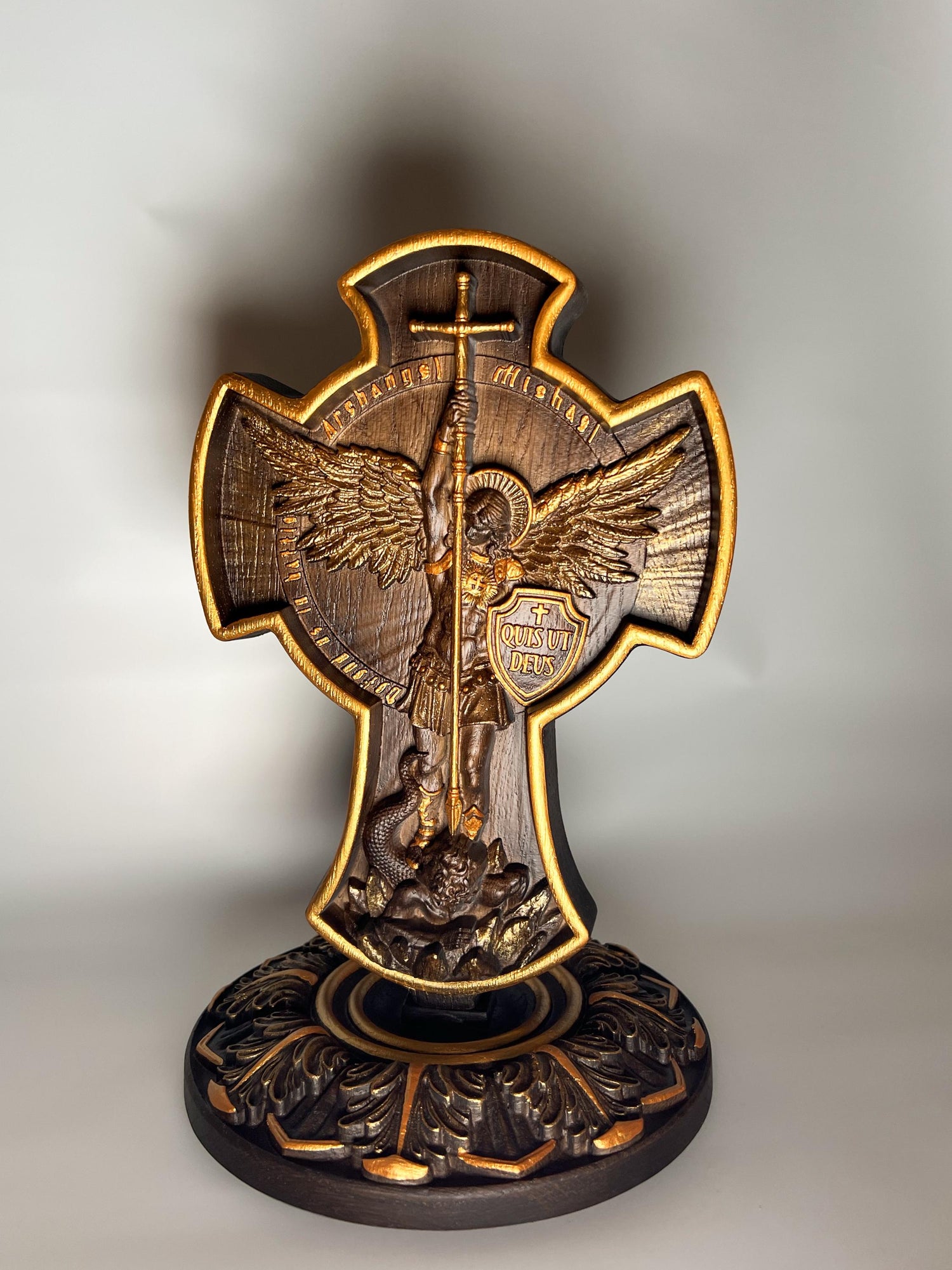 Catholic Saint Michael Statue