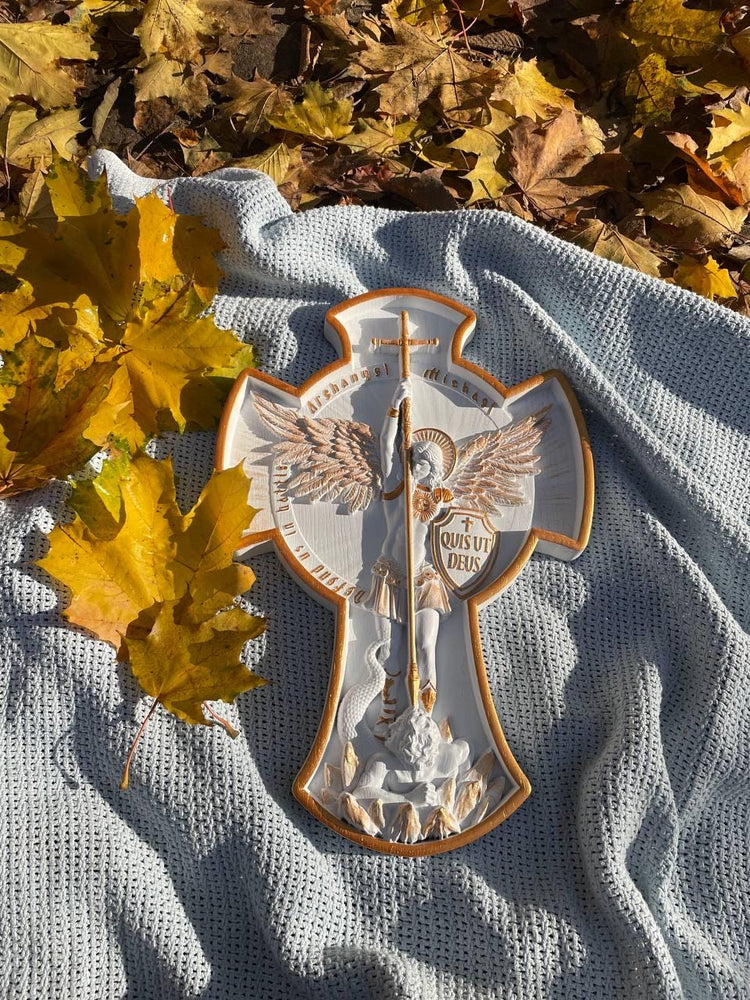 St Michael Cross White