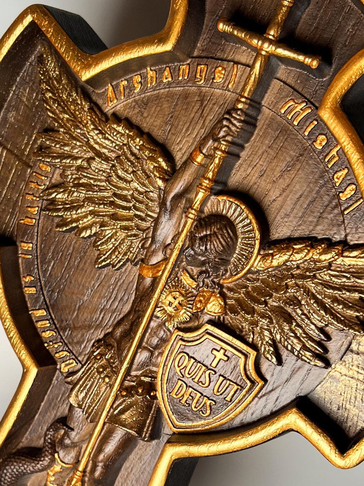 Catholic Saint Michael Statue