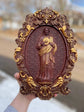 Sacred Heart of Jesus Statuary Wooden Sculpture